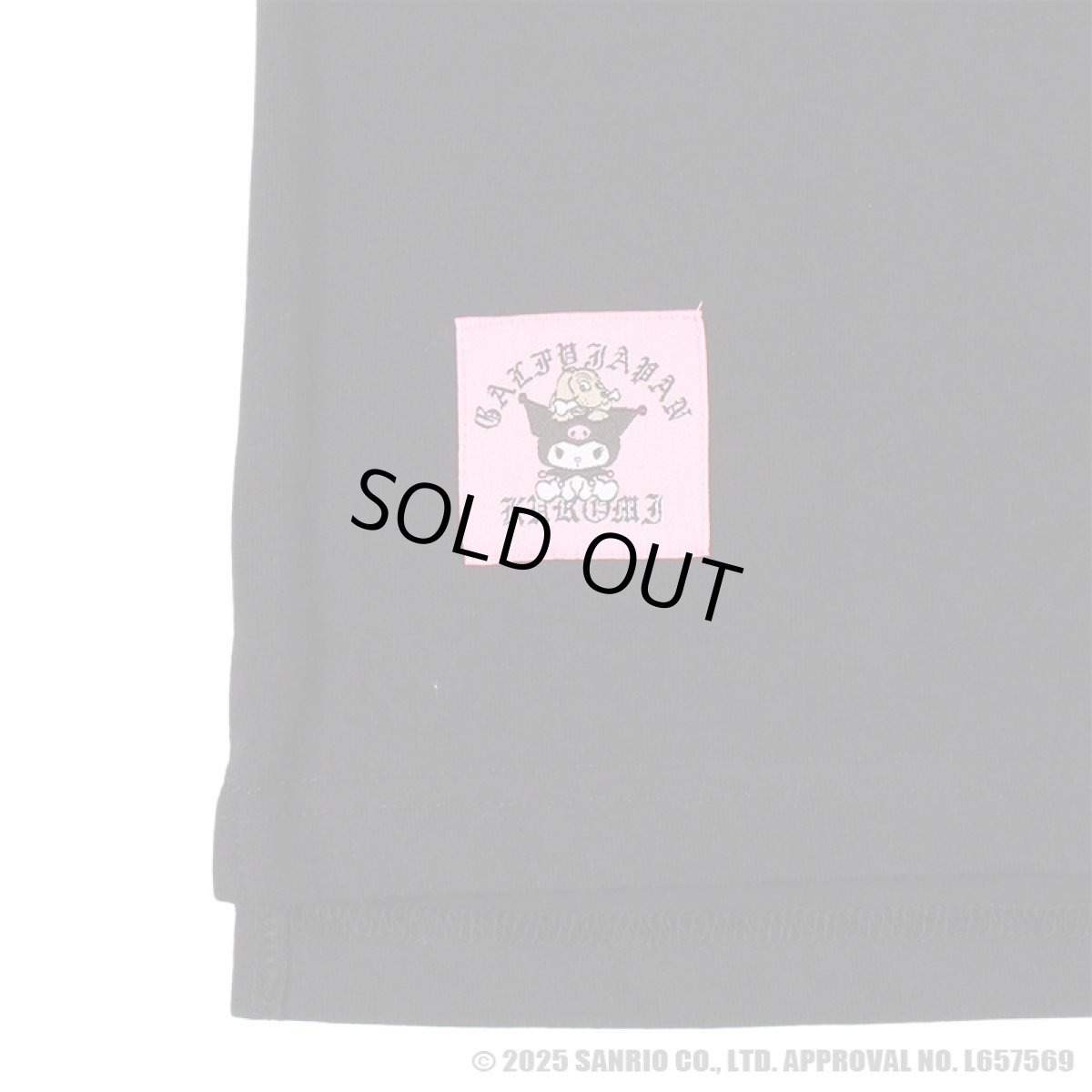 画像8: 【ラスト中型犬（L）のみ】GALFY(ガルフィー)ｘクロミ “クロミちゃんとGALFYの半袖TEE” (8)