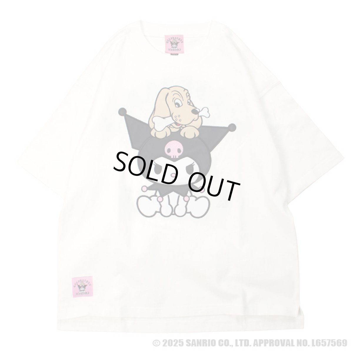画像3: 【30%OFF】GALFY(ガルフィー)ｘクロミ “クロミちゃんとGALFYの半袖TEE” (3)