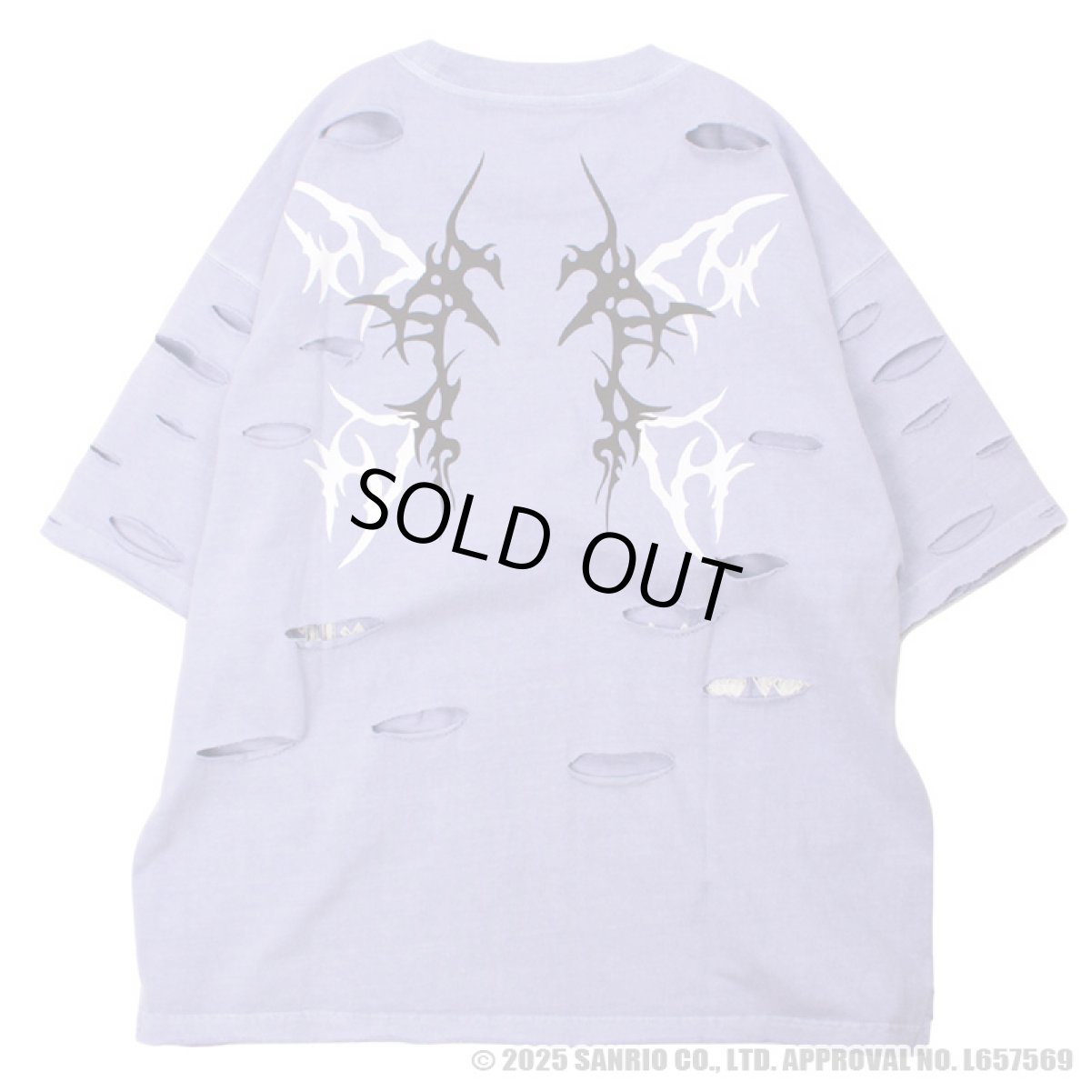 画像3: GALFY(ガルフィー)ｘクロミ “イルガルフィーボロボロ半袖TEE” (3)