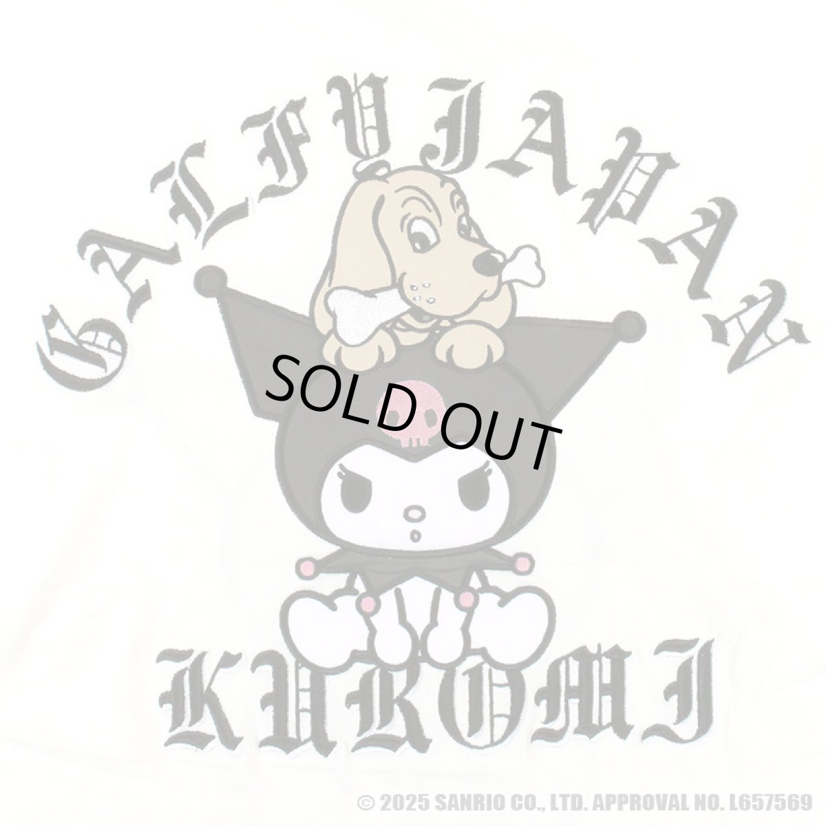 画像11: 【30%OFF】GALFY(ガルフィー)ｘクロミ “クロミちゃんとGALFYの半袖TEE” (11)