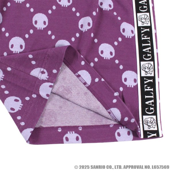 画像21: 【ラスト大型犬（XL）のみ】GALFY(ガルフィー)ｘクロミ “ドクロだらけ夏セットアップ” (21)