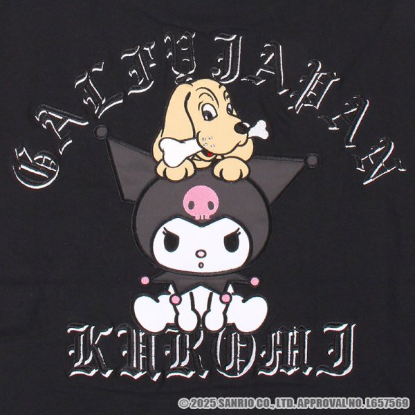 画像11: 【ラスト中型犬(L)のみ】GALFY(ガルフィー)xクロミ “クロミちゃんとGALFYの半袖TEE” (11)