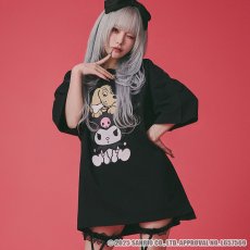 画像15: 【ラスト中型犬（L）のみ】GALFY(ガルフィー)ｘクロミ “クロミちゃんとGALFYの半袖TEE” (15)