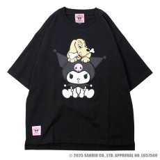 画像3: 【ラスト中型犬（L）のみ】GALFY(ガルフィー)ｘクロミ “クロミちゃんとGALFYの半袖TEE” (3)