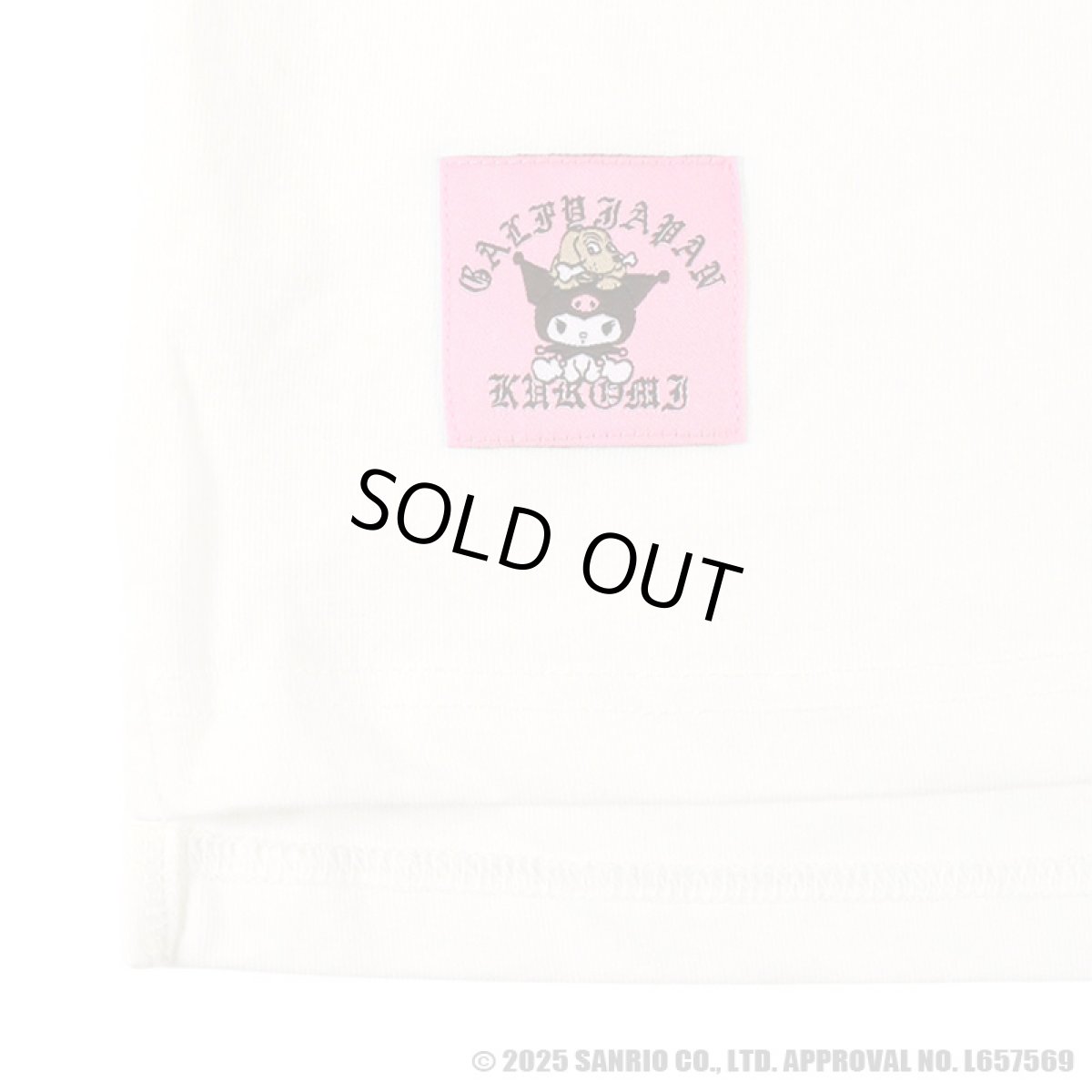 画像8: 【30%OFF】GALFY(ガルフィー)ｘクロミ “クロミちゃんとGALFYの半袖TEE” (8)