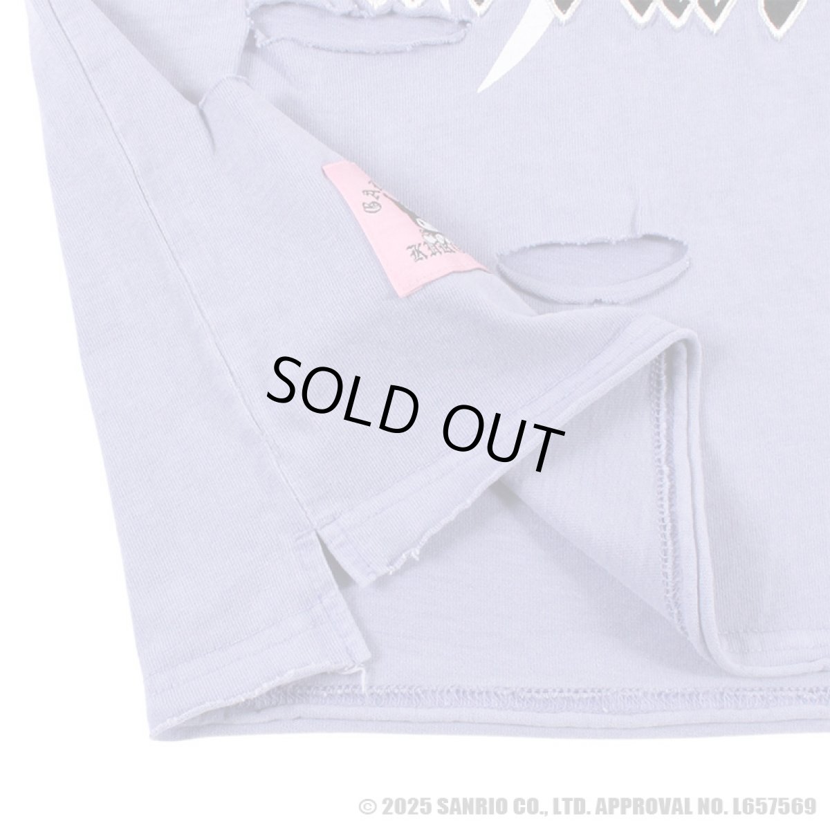 画像8: GALFY(ガルフィー)ｘクロミ “イルガルフィーボロボロ半袖TEE” (8)