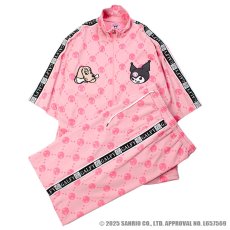 画像2: 【ラスト大型犬（XL）のみ】GALFY(ガルフィー)ｘクロミ “ドクロだらけ夏セットアップ” (2)