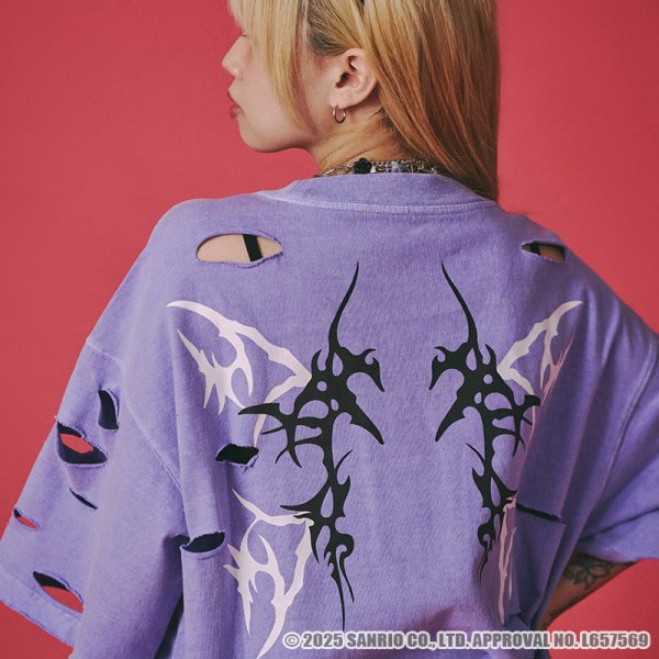 画像14: GALFY(ガルフィー)ｘクロミ “イルガルフィーボロボロ半袖TEE” (14)