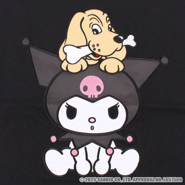 画像6: 【ラスト中型犬(L)のみ】GALFY(ガルフィー)xクロミ “クロミちゃんとGALFYの半袖TEE” (6)