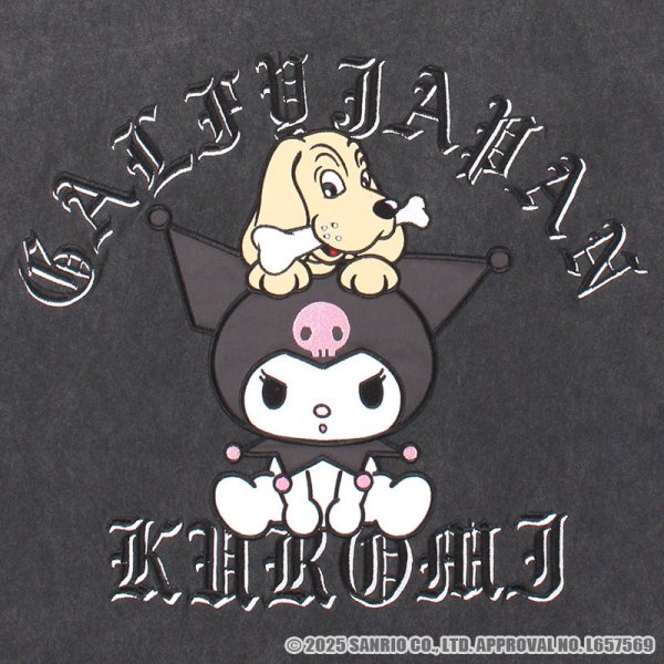 画像11: 【ラスト大型犬(XL)のみ】GALFY(ガルフィー)xクロミ “クロミちゃんとGALFYの半袖TEE” (11)