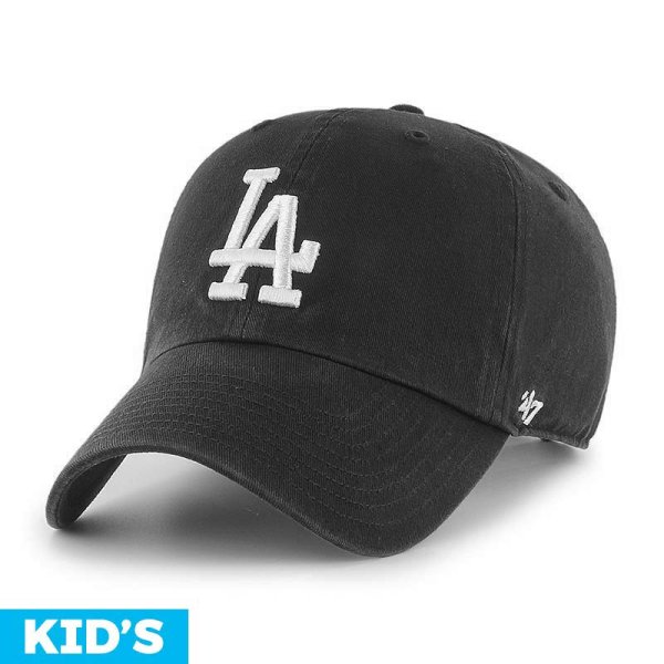 画像1: 【キッズ】'47 (フォーティーセブン) “DODGERS KIDS '47 CLEAN UP BLACK” (1)