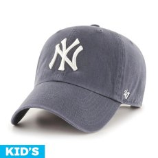 画像1: 【2025.11.29再入荷】【キッズ】'47 (フォーティーセブン) “YANKEES KIDS '47 CLEAN UP VINTAGE NAVY” (1)