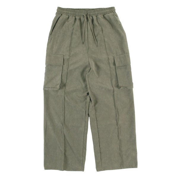 画像1: KINGSIZE（キングサイズ）“POLYSUEDE CARGO PANTS” (1)