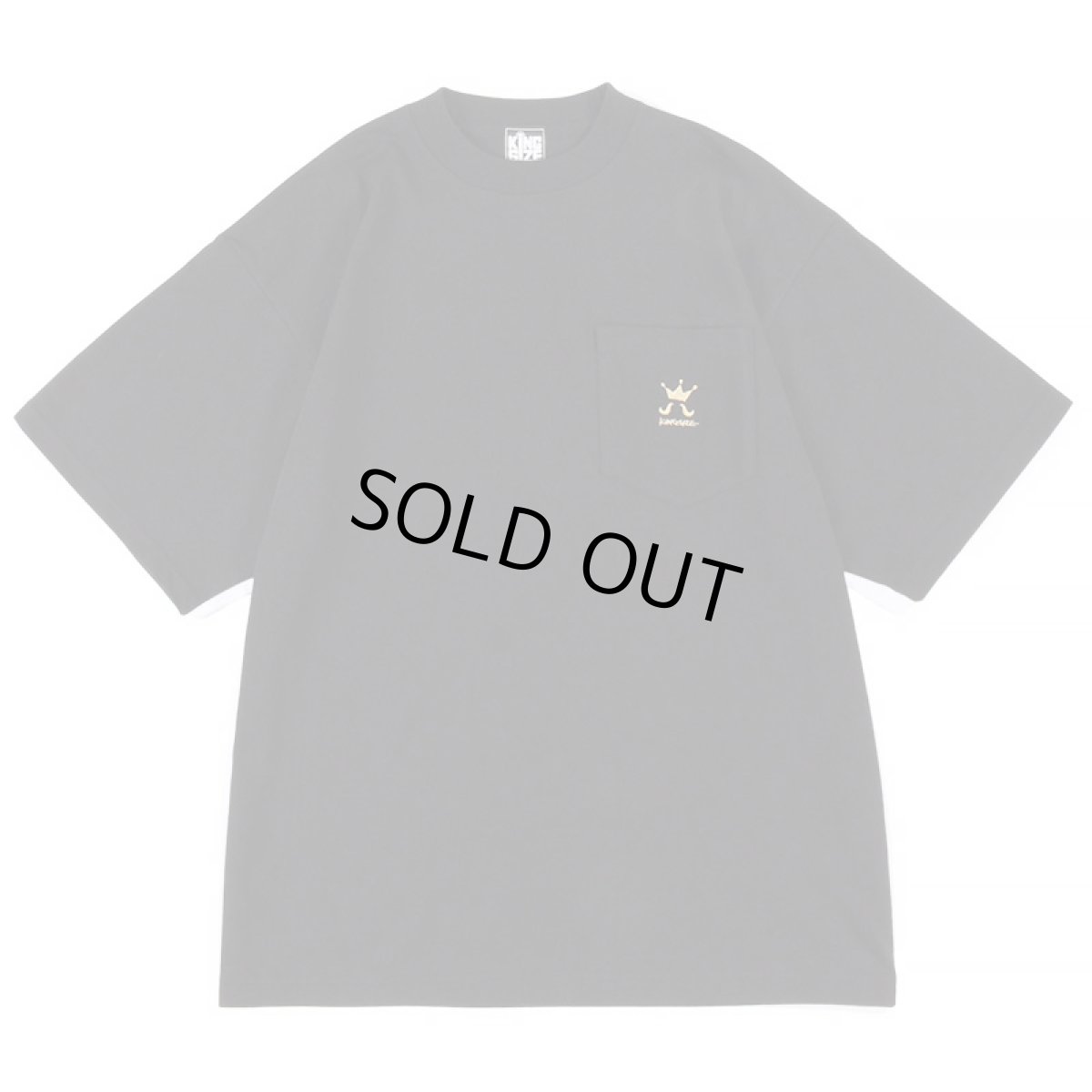 画像1: KINGSIZE（キングサイズ）“LOGO POCKET TEE” (1)
