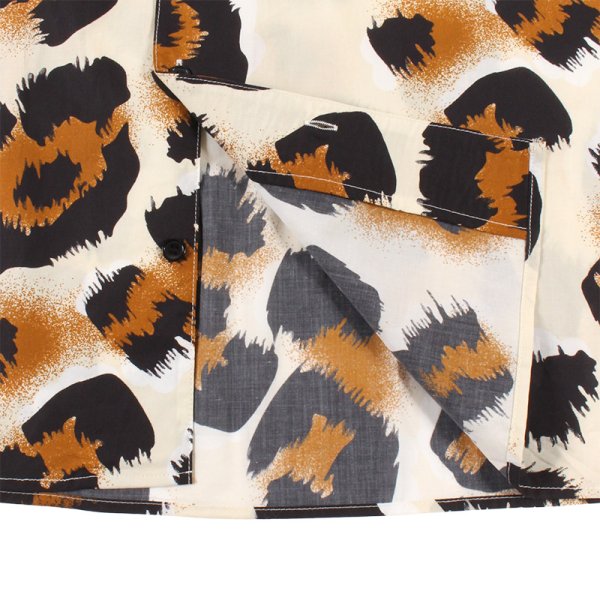 画像5: PeeTee. (ピーティー) “PAINT LEOPARD SHIRT” (5)