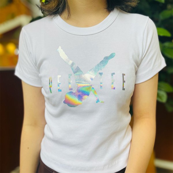 画像8: [レディース] PeeTee. (ピーティー) “DOLPHIN GIRL CROPPED WOMEN'S TEE” (8)