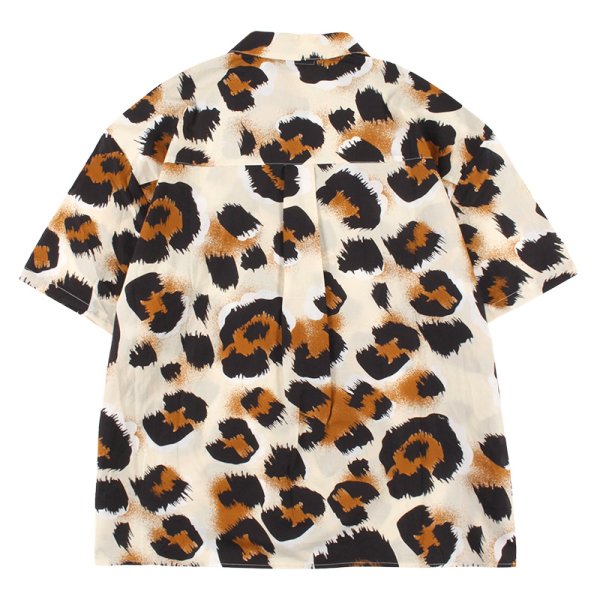 画像2: PeeTee. (ピーティー) “PAINT LEOPARD SHIRT” (2)
