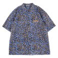 画像1: 【ラストLのみ】PeeTee. (ピーティー) “PAINT LEOPARD SHIRT” (1)
