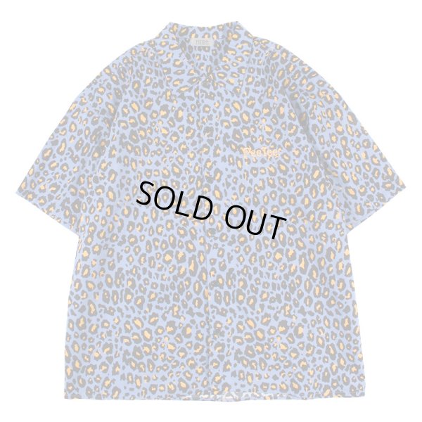 画像1: 【ラストLのみ】PeeTee. (ピーティー) “PAINT LEOPARD SHIRT” (1)