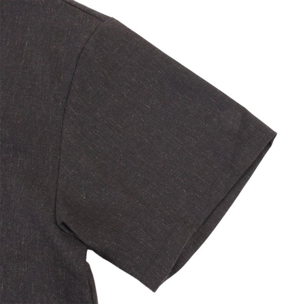 画像7: 【ラストLのみ】PeeTee. (ピーティー) “LINE TAPE OPEN COLLER SHIRT” (7)