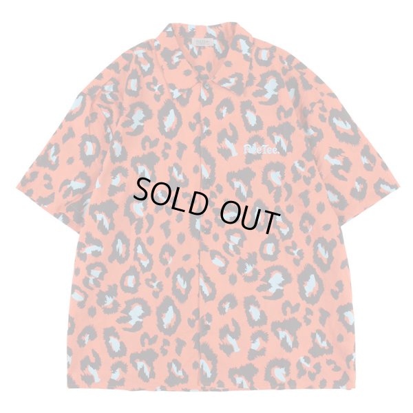 画像1: 【ラストLのみ】PeeTee. (ピーティー) “PAINT LEOPARD SHIRT” (1)