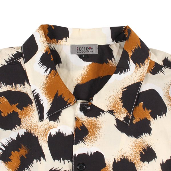画像3: PeeTee. (ピーティー) “PAINT LEOPARD SHIRT” (3)