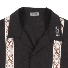 画像3: 【ラストLのみ】PeeTee. (ピーティー) “LINE TAPE OPEN COLLER SHIRT” (3)