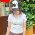 画像7: [レディース] PeeTee. (ピーティー) “DOLPHIN GIRL CROPPED WOMEN'S TEE” (7)