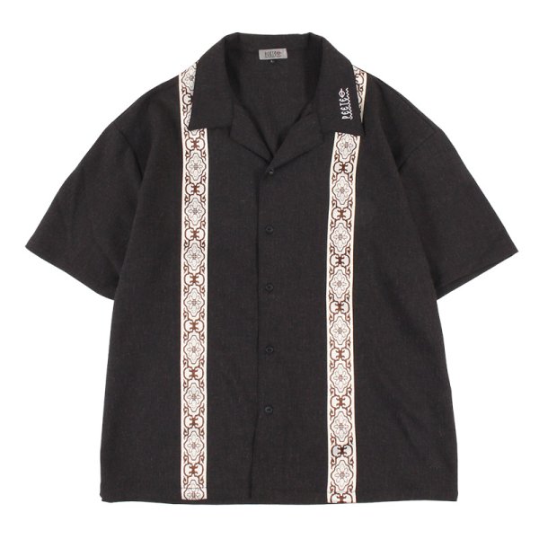 画像1: PeeTee. (ピーティー) “LINE TAPE OPEN COLLER SHIRT” (1)