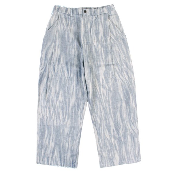 画像2: PeeTee. (ピーティー) “DISTRESSED PRINT TWILL PANTS” (2)