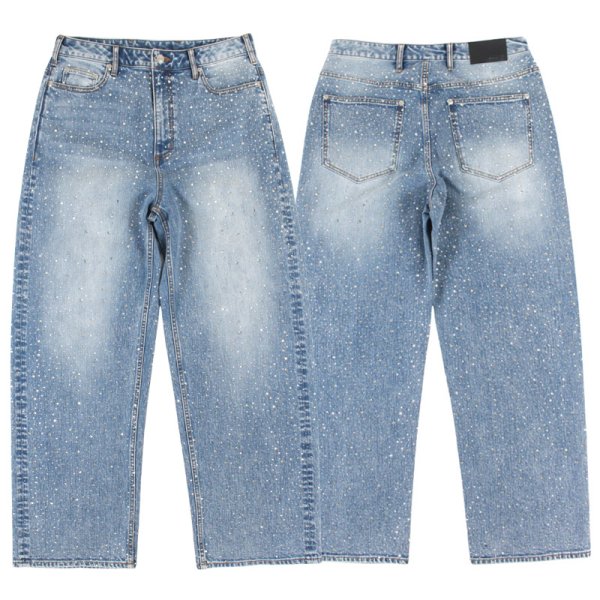 画像1: KINGSIZE（キングサイズ）“CHAMPAGNE DENIM PANTS” (1)