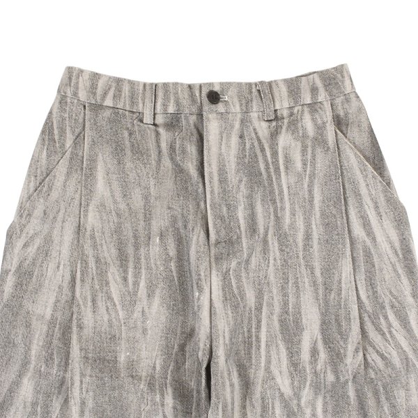 画像4: PeeTee. (ピーティー) “DISTRESSED PRINT TWILL PANTS” (4)