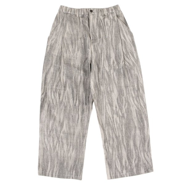 画像2: PeeTee. (ピーティー) “DISTRESSED PRINT TWILL PANTS” (2)