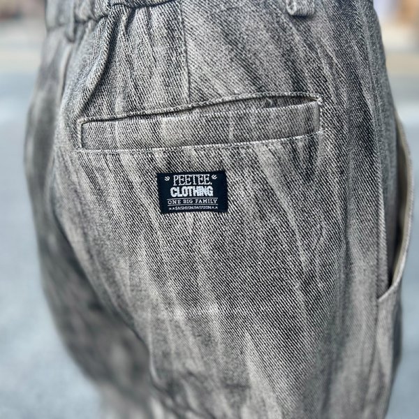 画像17: PeeTee. (ピーティー) “DISTRESSED PRINT TWILL PANTS” (17)
