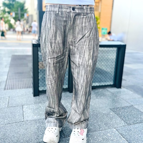 画像15: PeeTee. (ピーティー) “DISTRESSED PRINT TWILL PANTS” (15)