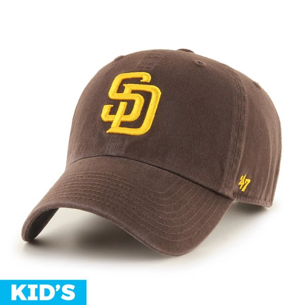 画像1: 【キッズ】'47 (フォーティーセブン) “PADRES KIDS '47 CLEAN UP BROWN” (1)