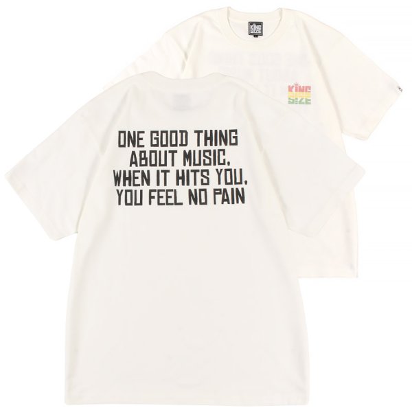 画像1: KINGSIZE（キングサイズ）“BLUNT BORDER TEE” (1)