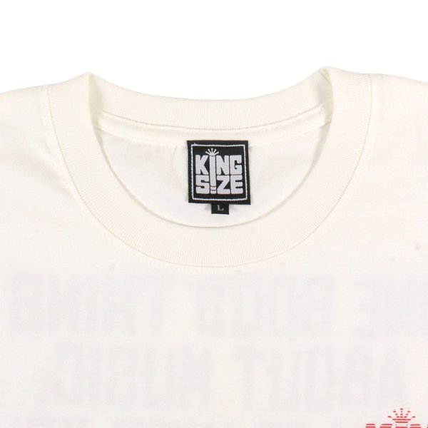 画像4: 【ラストXLのみ】KINGSIZE（キングサイズ）“BLUNT BORDER TEE” (4)