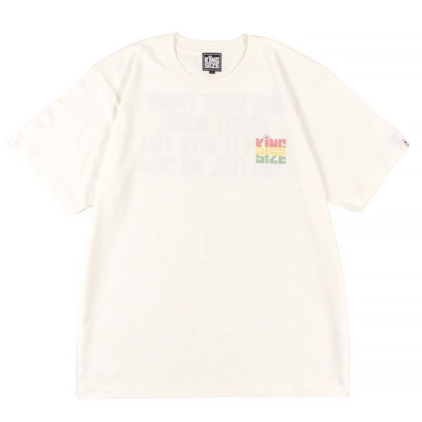 画像2: 【ラストXLのみ】KINGSIZE（キングサイズ）“BLUNT BORDER TEE” (2)
