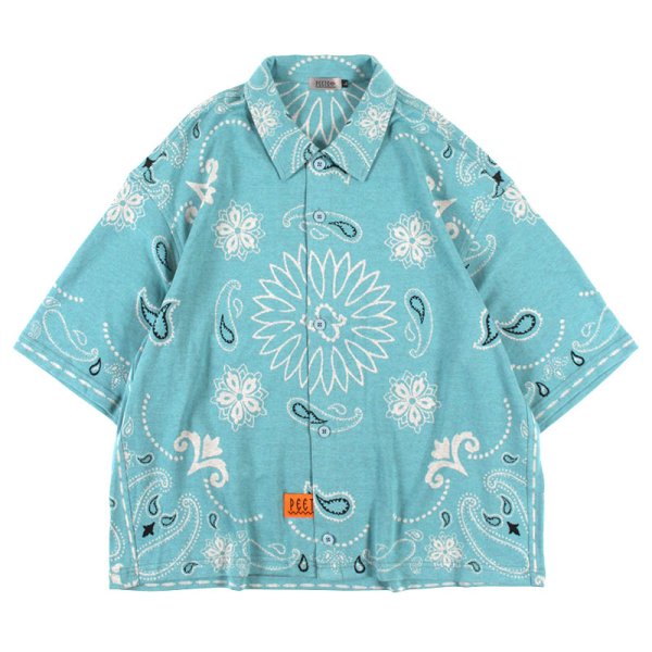 画像1: PeeTee. (ピーティー) “BANDANA JQD CROPPED SHIRTS” (1)