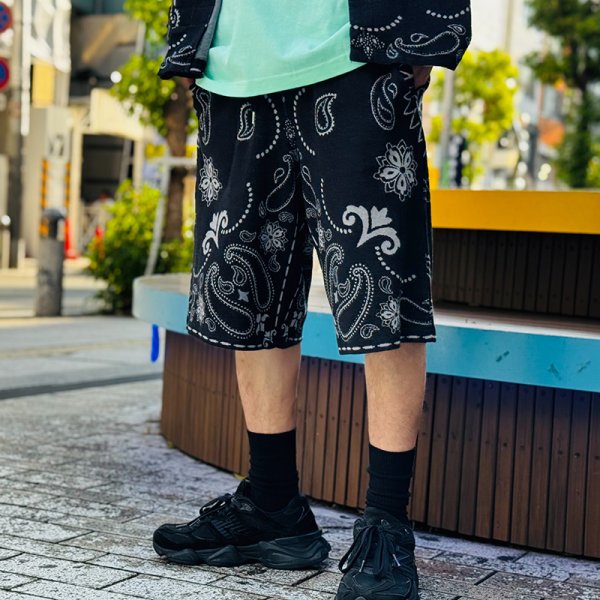 画像9: 【ラストLのみ】PeeTee. (ピーティー) “BANDANA JQD SHORTS” (9)
