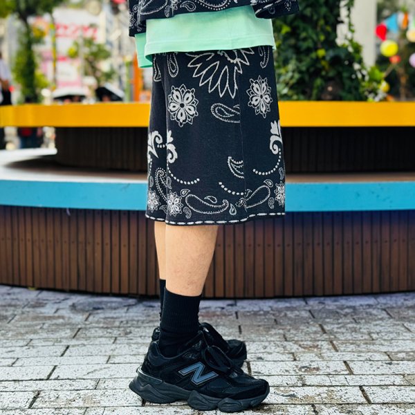 画像11: 【ラストLのみ】PeeTee. (ピーティー) “BANDANA JQD SHORTS” (11)