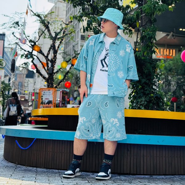 画像13: PeeTee. (ピーティー) “BANDANA JQD SHORTS” (13)