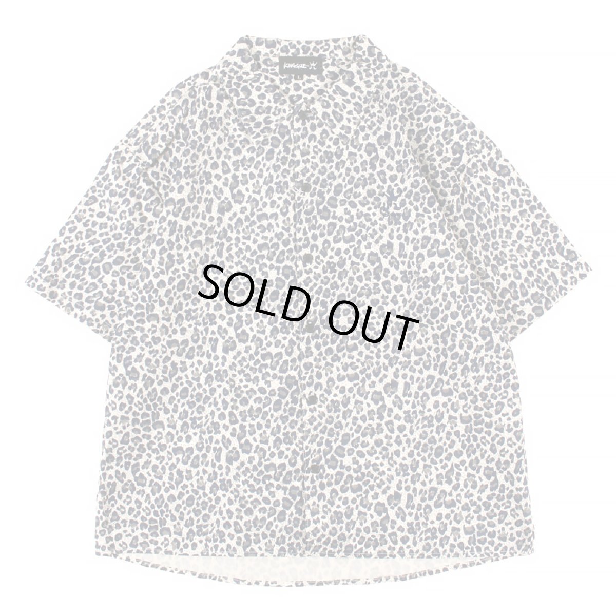 画像1: KINGSIZE（キングサイズ）“LEOPARD S/S SHIRTS” (1)