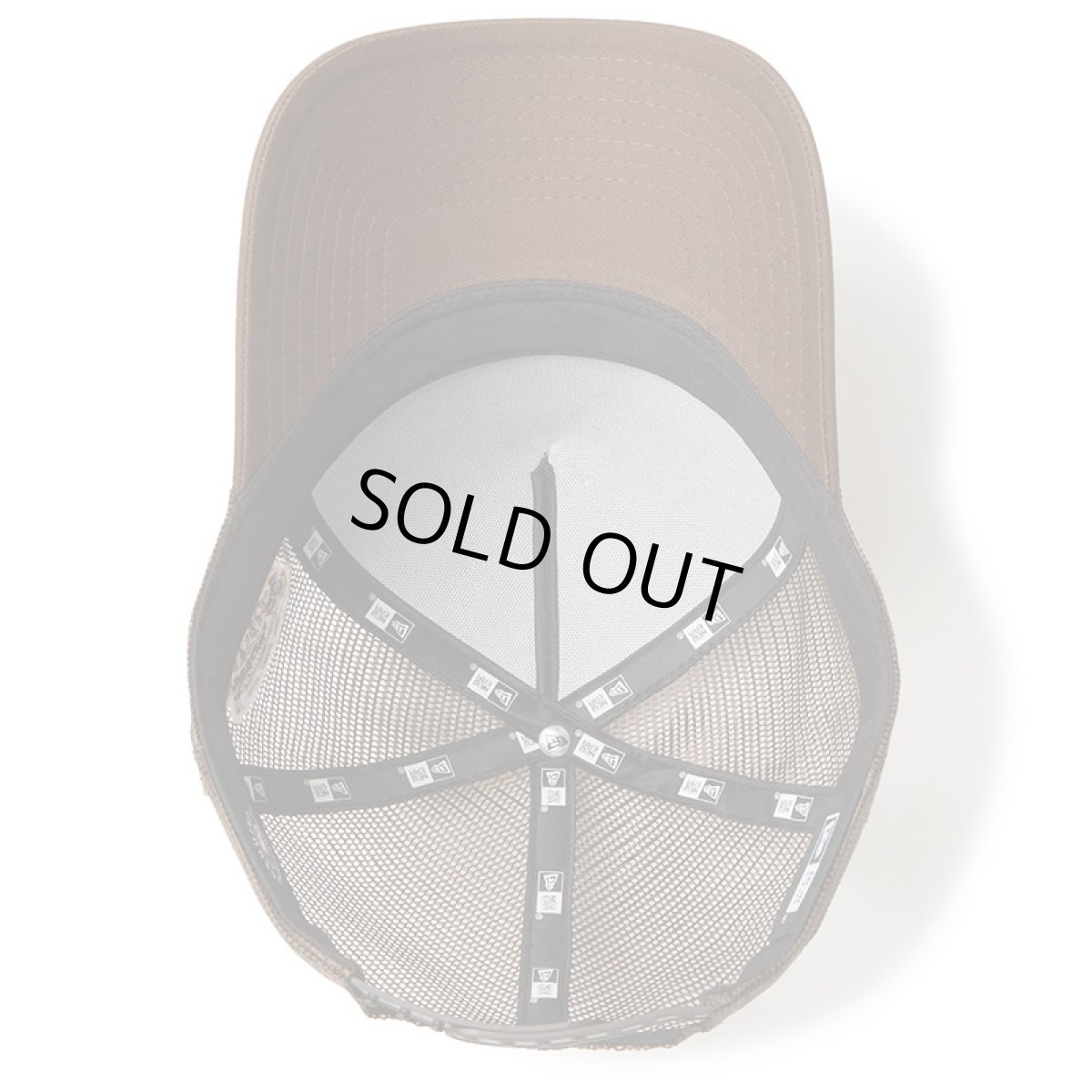 画像5: NEWERA（ニューエラ）“9FORTY A-Frame トラッカー MLB Side Patch サンディエゴ・パドレス ウォルナット” (5)