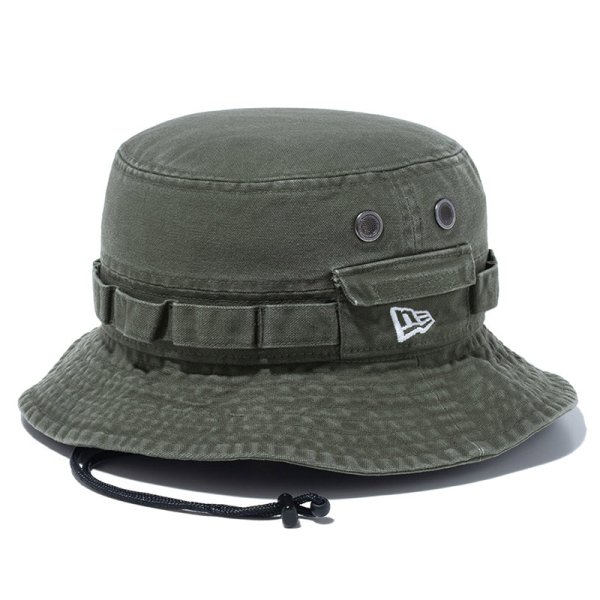 画像1: NEWERA（ニューエラ）“アドベンチャー ベーシック ダックコットン オリーブ × ホワイト” (1)