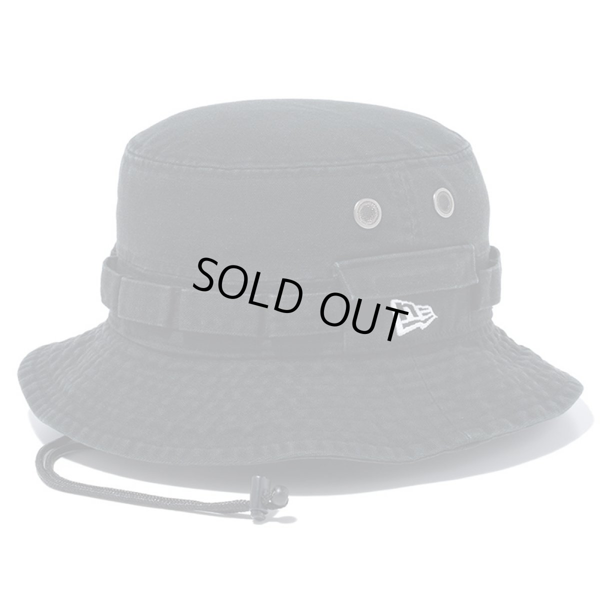 画像1: NEWERA（ニューエラ）“アドベンチャー ベーシック ダックコットン ブラック × ホワイト” (1)