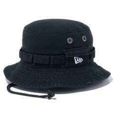 画像1: NEWERA（ニューエラ）“アドベンチャー ベーシック ダックコットン ブラック × ホワイト” (1)