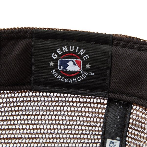 画像9: NEWERA（ニューエラ）“9FORTY A-Frame トラッカー MLB Side Patch サンディエゴ・パドレス ウォルナット” (9)