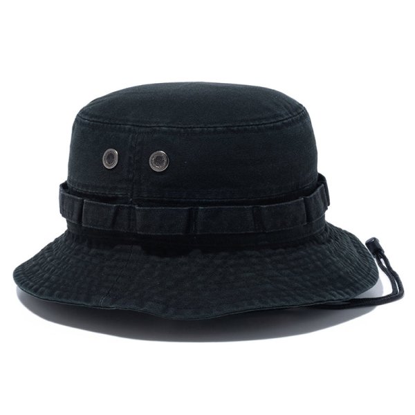 画像3: NEWERA（ニューエラ）“アドベンチャー ベーシック ダックコットン ブラック × ホワイト” (3)